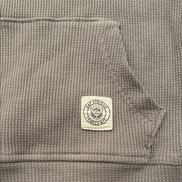 GAP Kids Heather Gray Hoodie - Picture 2 of 4